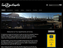Tablet Screenshot of foxapartments.com